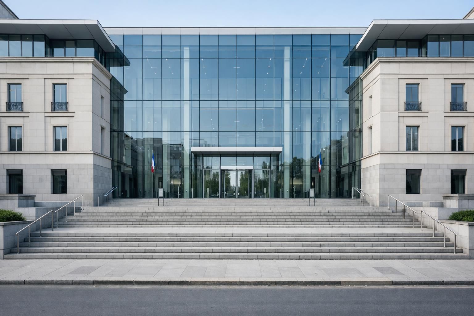 Façade d'un tribunal administratif où se poursuit le contentieux fiscal après recours